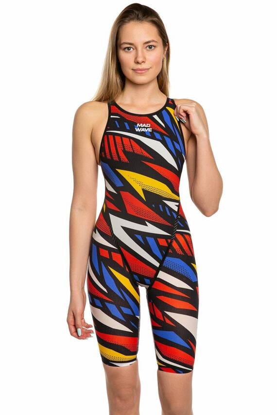 M0263 01 X9W Women racing open back swimsuit Force - 2