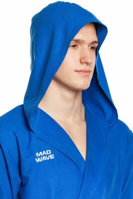 M0971 02 4 04W Bathrobe Cuddly, S, Blue - 5