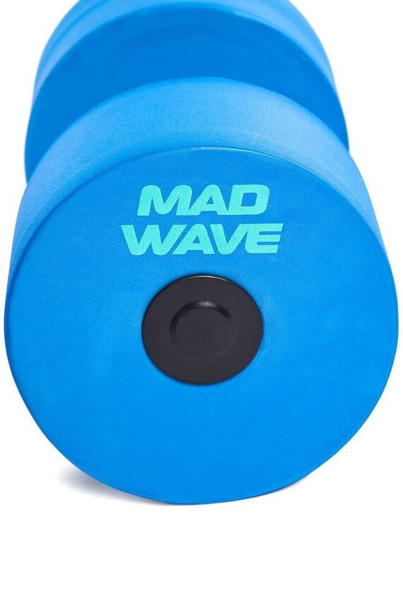 Mad Wave Aqua dumbbells basic round, pair, 15*15*3 - 3