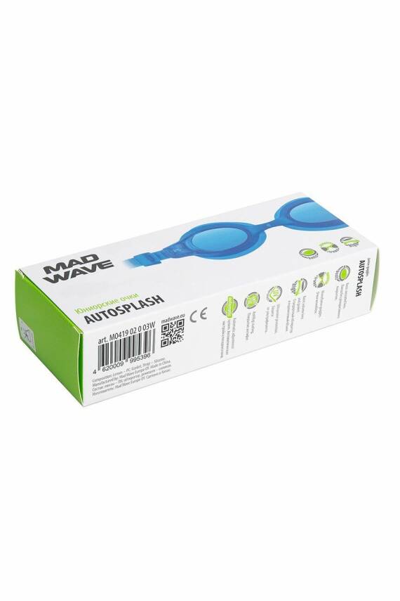 Mad Wave Çocuk Gözlüğü Autosplah Mavi - 4