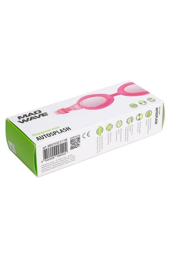Mad Wave Çocuk Gözlüğü Autosplah Pembe - 4