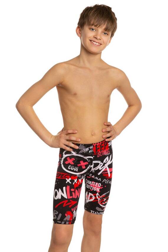 Mad Wave Erkek Çocuk Mayosu jammer antichlor Drive - 3