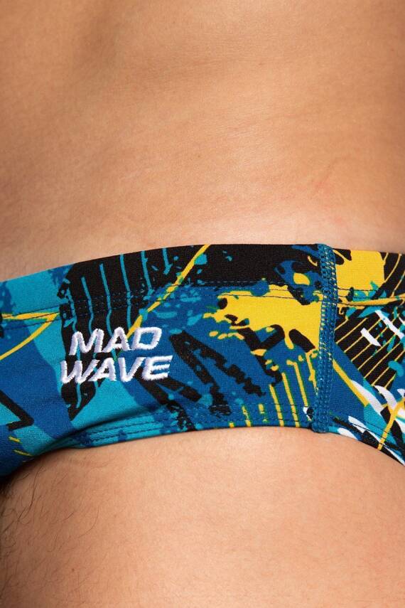 Mad Wave Erkek Mayo antichlor Cult PBT H2, S, Mavi - 4