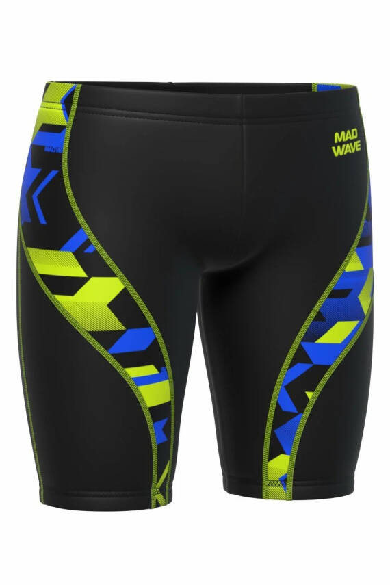 Mad Wave Erkek Mayo antichlor Spurt PBT H6, Siyah - 1