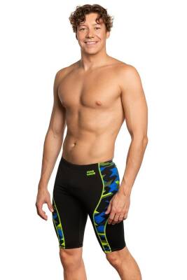 Mad Wave Erkek Mayo antichlor Spurt PBT H6, Siyah - 2