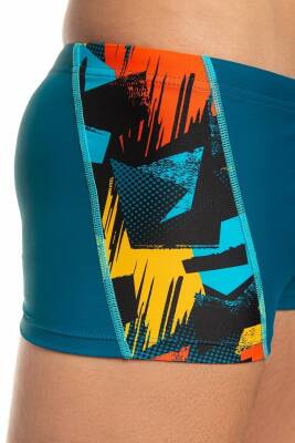 Mad Wave Erkek Mayo Splash Anti-chlor L0, Multi - 4