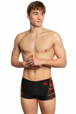 Mad Wave Erkek Mayosu Splash Anti-Chlor D6, Siyah - 2