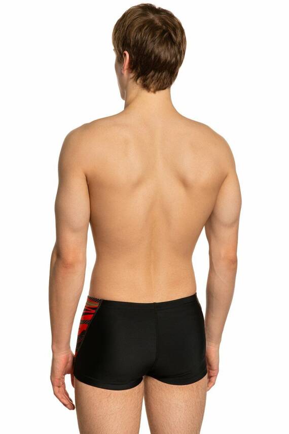 Mad Wave Erkek Mayosu Splash Anti-Chlor D6, Siyah - 3