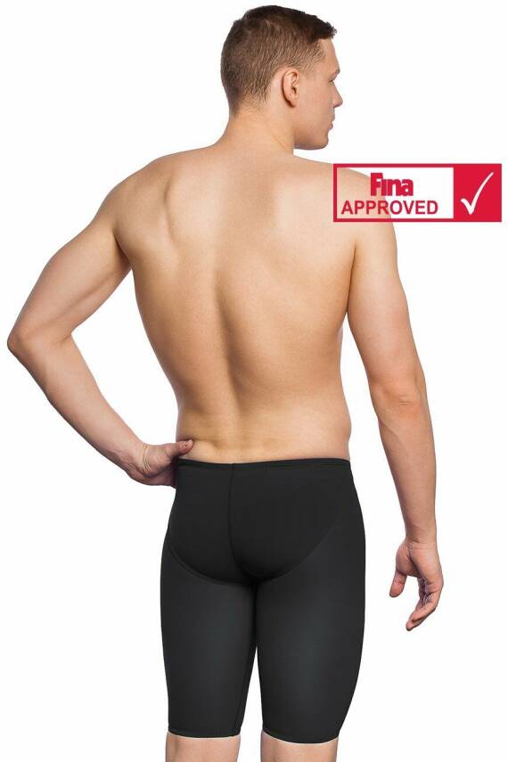 Mad Wave Erkek Yarış Mayosu Bodyshell, Black - 3