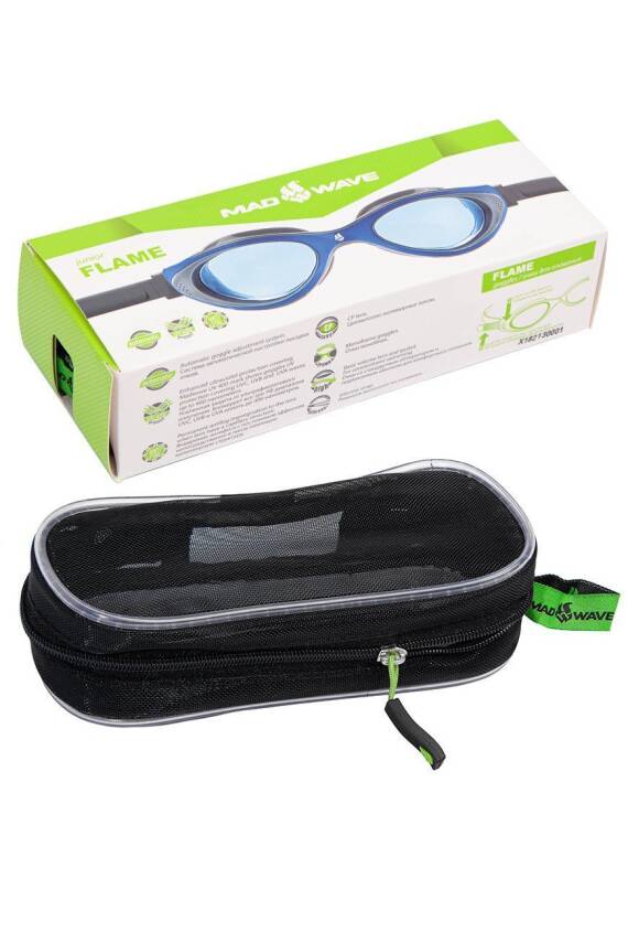Mad Wave Flame Çocuk Gözlüğü Mavi - 4