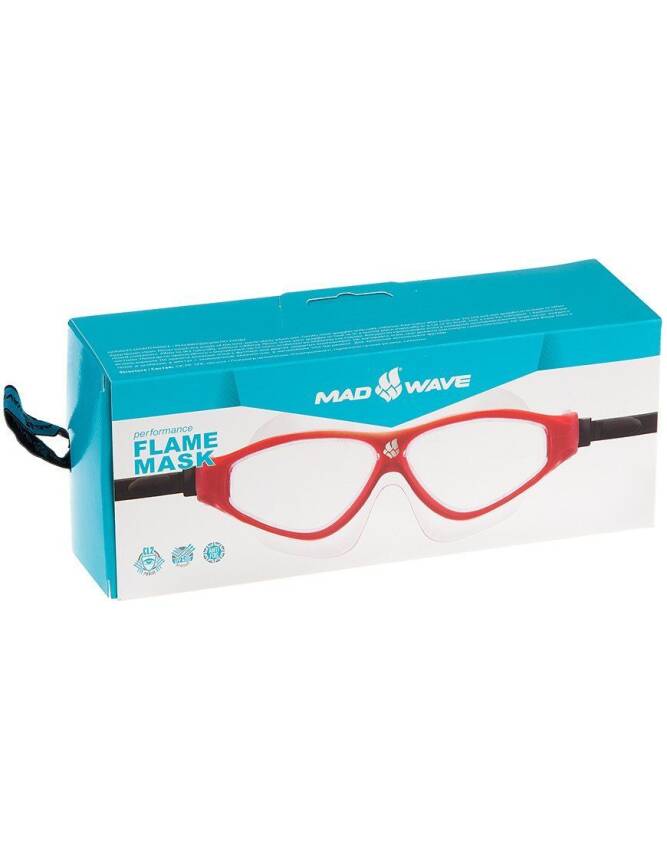 Mad Wave Flame Mask Kırmızı - 4