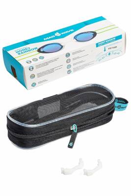 Mad Wave HONEY Rainbow Mavi/Yeşil Yüzücü Gözlüğü - 4