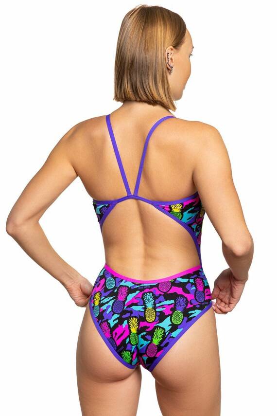 Mad Wave Kadın Mayo antichlor Daria PBT J8, Mor - 2