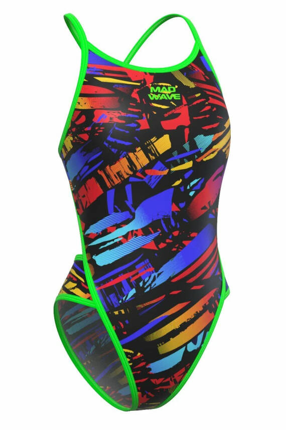 Mad Wave Kadın Mayo antichlor Diana PBT H0, Multi - 1