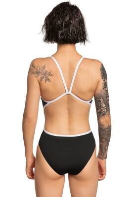 Mad Wave Kadın Mayo antichlor Flare PBT H4, Siyah - 3