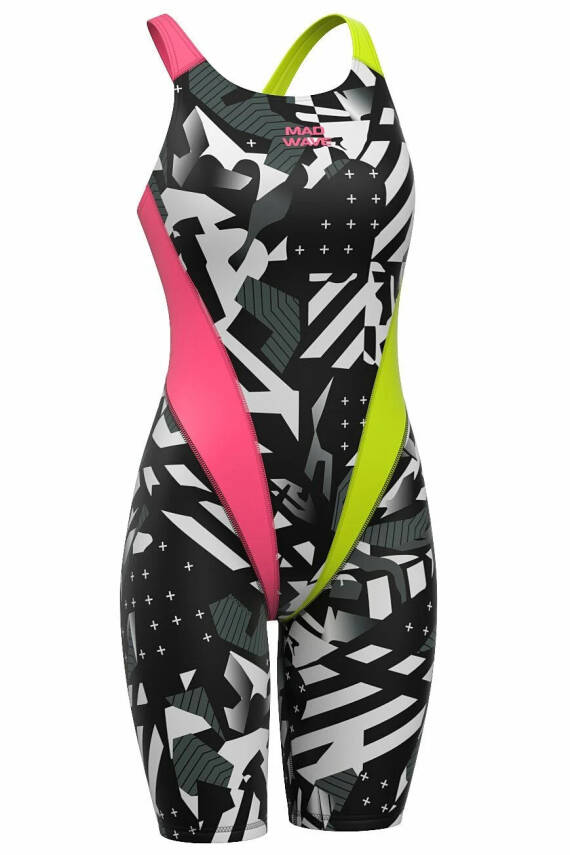 Mad Wave Kadın Mayo antichlor Kneeskin PBT A3, Bey - 1