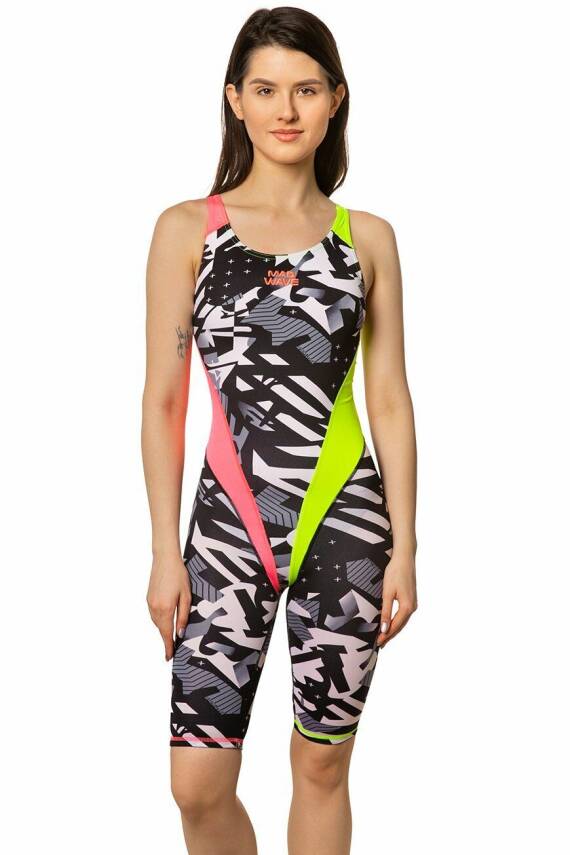 Mad Wave Kadın Mayo antichlor Kneeskin PBT A3, Bey - 2