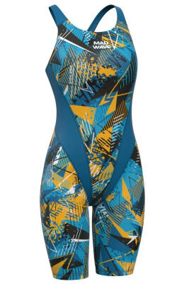 Mad Wave Kadın Mayo antichlor Kneeskin PBT H2, XS,