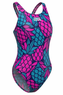 Mad Wave Kadın Mayo antichlor Wave PBT M2, Pembe