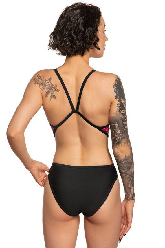 Mad Wave Kadın Mayosu Flare K6, Pembe - 3