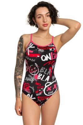 Mad Wave Kadın Mayosu Nera PBT H1, Siyah - 2