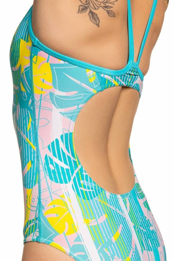 Mad Wave Kadın Mayosu Nera Turkuaz - 4