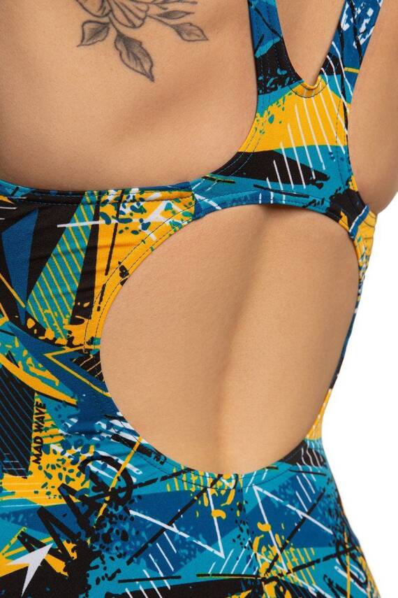 Mad Wave Kadın Mayosu Wave H2, Yeşil - 4