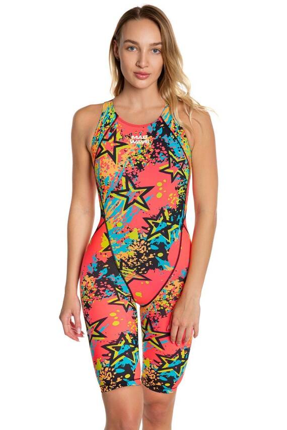 Mad Wave Kadın Yarış Mayosu Revolt Kneeskin S4 - 2