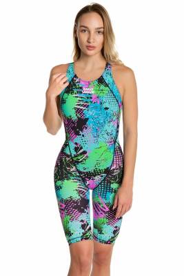 Mad Wave Kadın Yarış Mayosu Revolution S5, Azure - 2