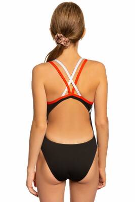 Mad Wave Kız Çocuk Mayo antichlor Crossback junior - 3