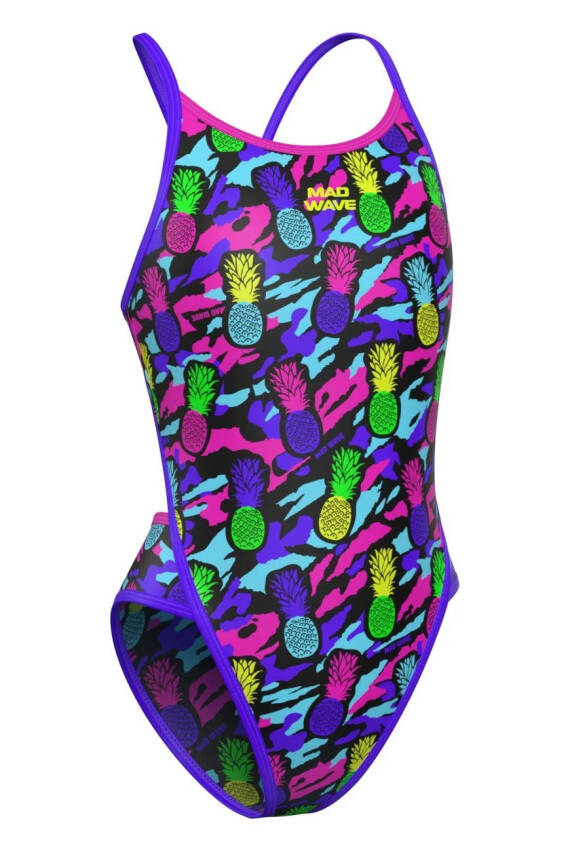 Mad Wave Kız Çocuk Mayosu antichlor Daria junior P - 1