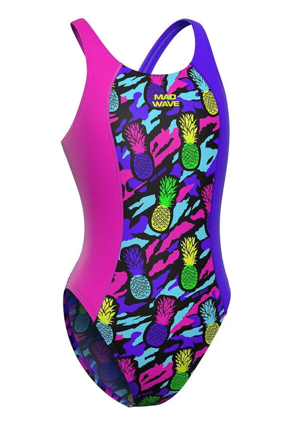 Mad Wave Kız Çocuk Mayosu antichlor Salut junior P - 1