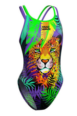 Mad Wave Kız Çocuk Mayosu Crossback junior Anti-ch