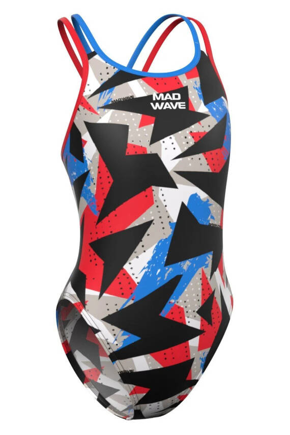 Mad Wave Kız Çocuk Mayosu Crossback - 1