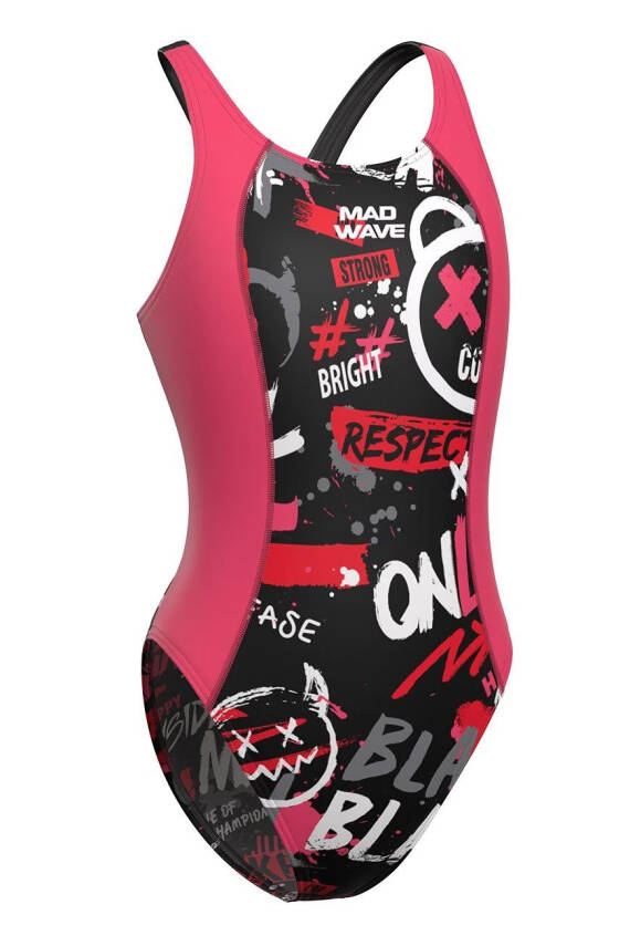 Mad Wave Kız Çocuk Mayosu Salut - 1