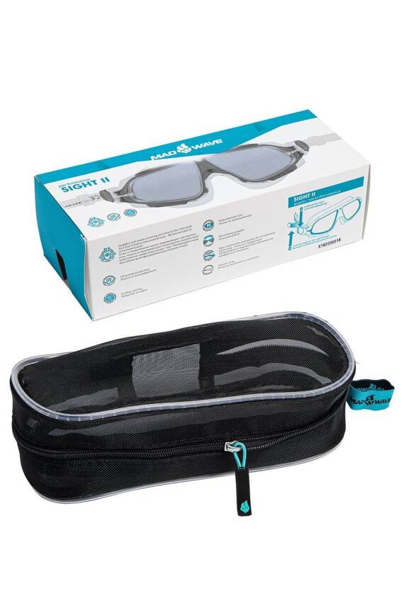 Mad Wave Maske Sight II Gri - 4