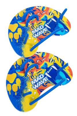 Mad Wave Parmak Paleti fun, One size, Mavi