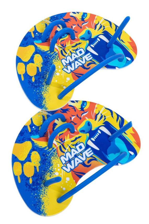 Mad Wave Parmak Paleti fun, One size, Mavi - 1