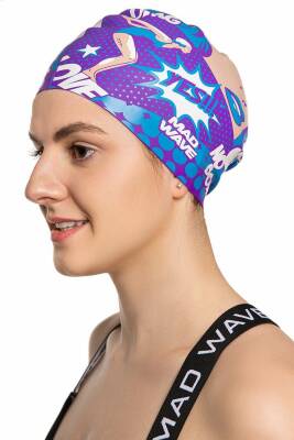 Mad Wave Silikon Bone Pop-art, Mavi - 4