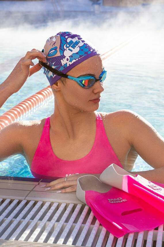 Mad Wave Silikon Bone Pop-art, Mavi - 5