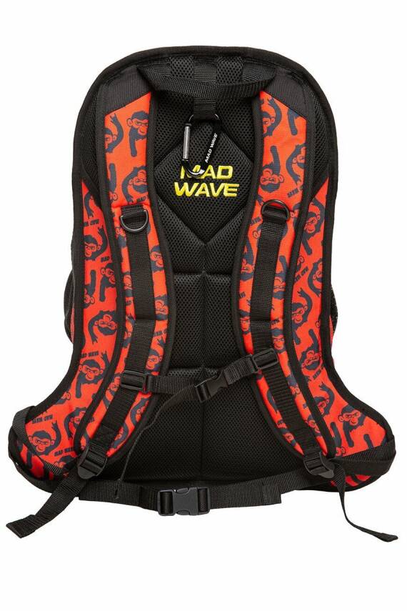 Mad Wave Sırt Çantası Lane Kırmızı Desenli 45LT - 2