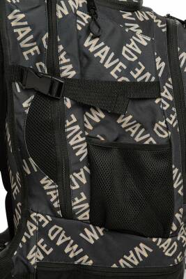 Mad Wave Sırt Çantası Lane Siyah Desenli 45LT - 4