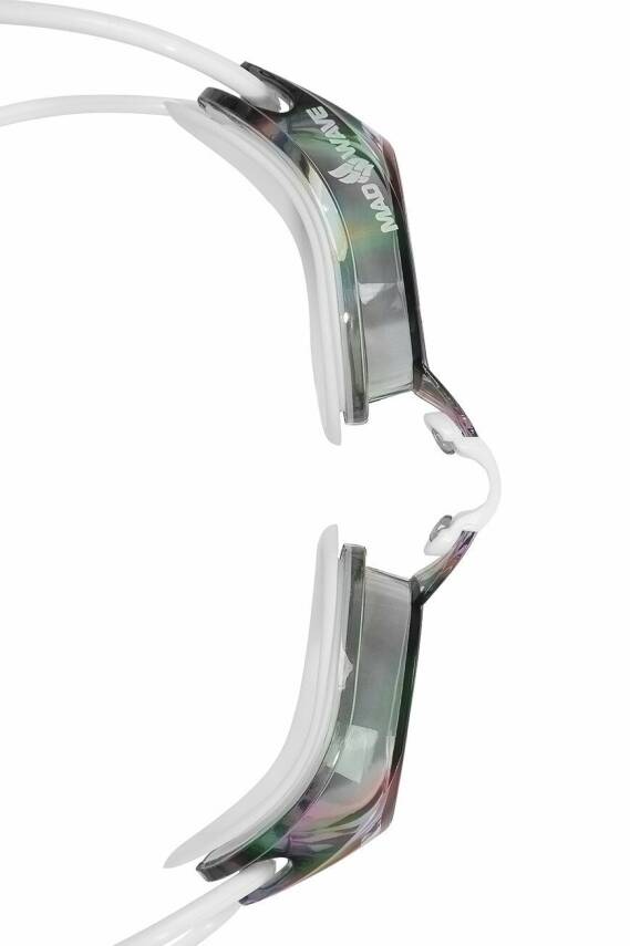 Mad Wave Streamline Yarış Gözlüğü Beyaz Rainbow - 2