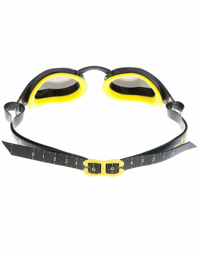 Mad Wave Yarış Gözlüğü X-LOOK Aynalı Sarı - 2