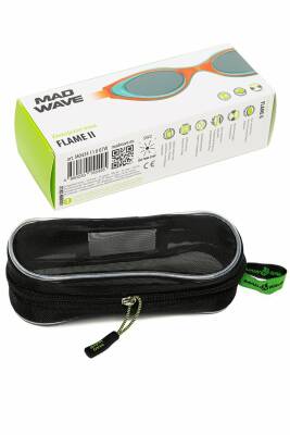 Mad Wave Yüzme Gözlüğü Flame II junior, One size, - 4
