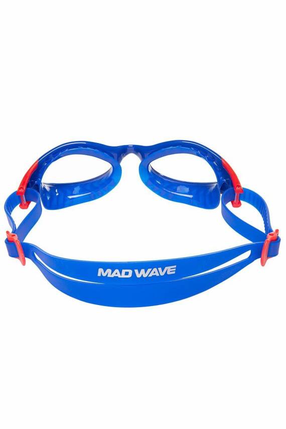 Mad Wave Yüzme Gözlüğü Flame II, One size, Red - 2