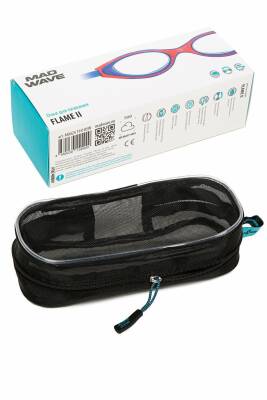 Mad Wave Yüzme Gözlüğü Flame II, One size, Red - 4