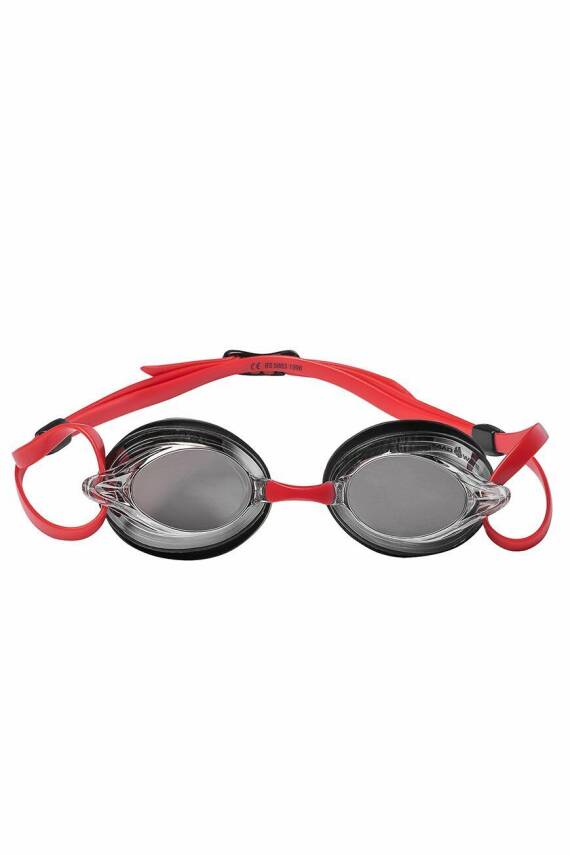 MadWave SPURT Aynalı Kırmızı Siyah Yüzme Gözlüğü - 5